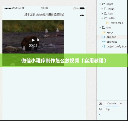 微信小程序制作怎么放视频（实用教程）