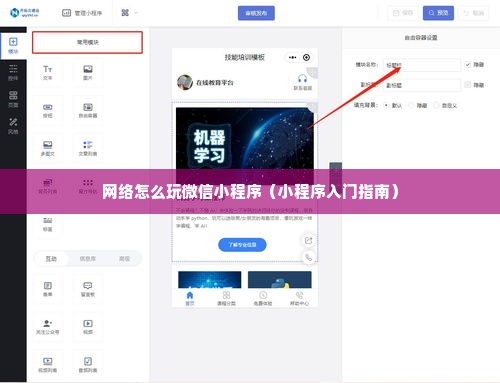 网络怎么玩微信小程序（小程序入门指南）