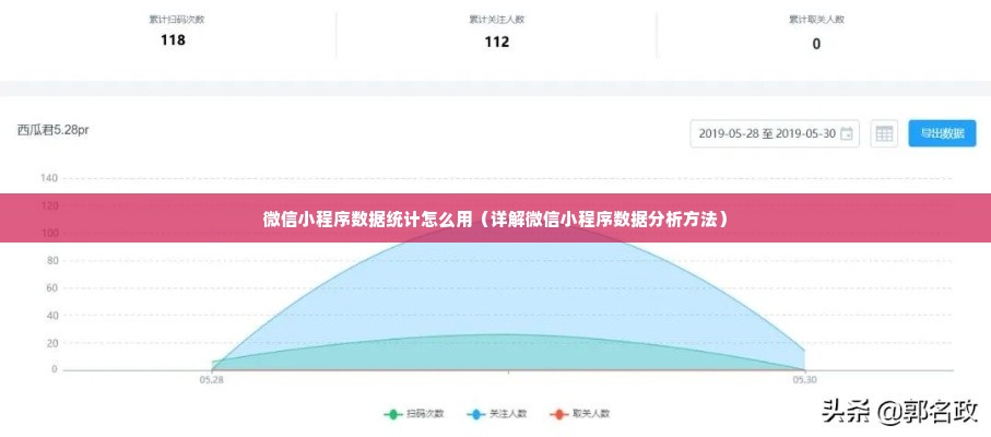 微信小程序数据统计怎么用（详解微信小程序数据分析方法）