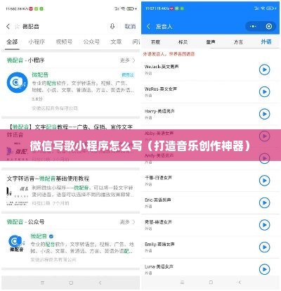 微信写歌小程序怎么写（打造音乐创作神器）