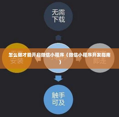 怎么做才能开启微信小程序（微信小程序开发指南）