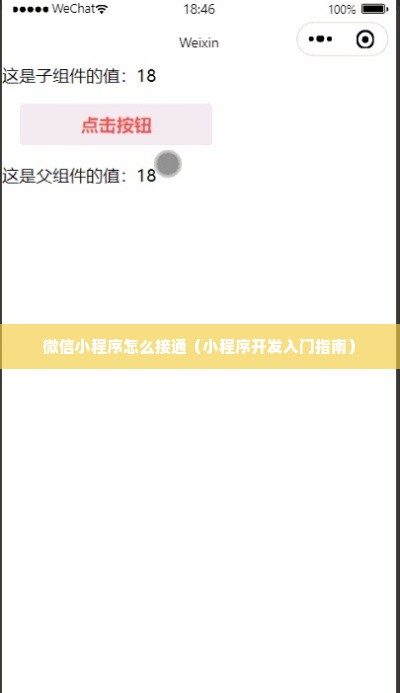 微信小程序怎么接通（小程序开发入门指南）