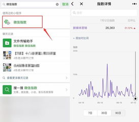 微信小程序指数怎么查（微信小程序怎么看数据）
