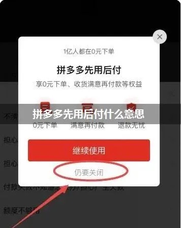 拼多多先用后付24小时套出来啊多久到账（先用后付套取方法）