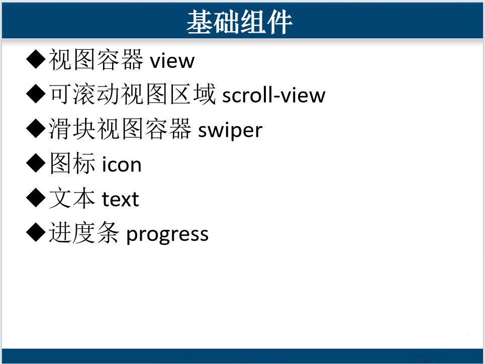 微信小程序组件开发与实战教程