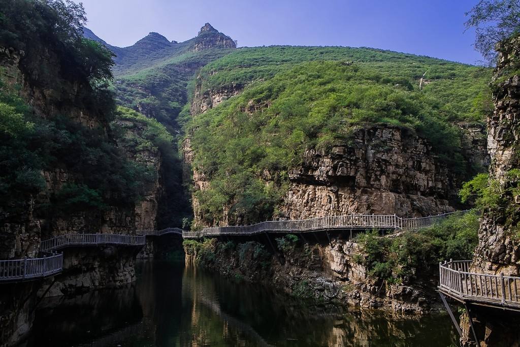 保定全胜峡风景区 保定全胜峡风景区图片