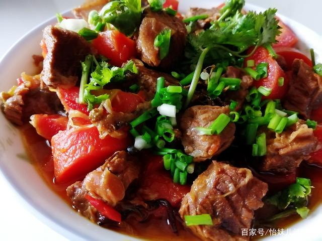 红烧牛肉胡萝卜 红烧牛肉烩饭图片