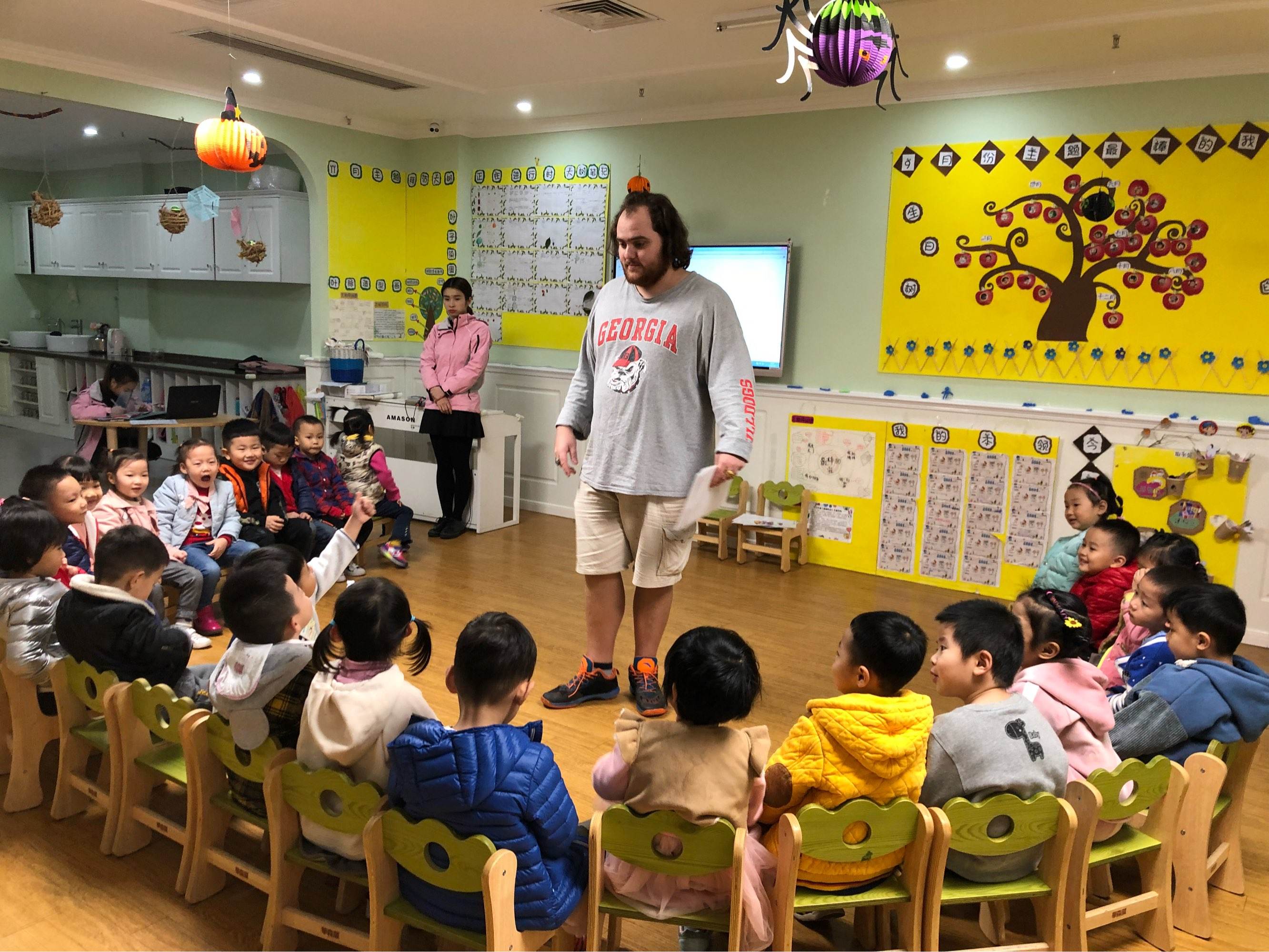 幼儿园英语课 幼儿园英语课的好处