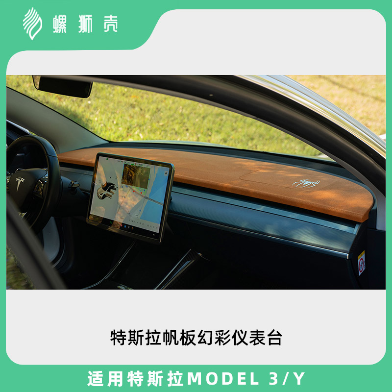 model3仪表台水印 model3行车记录仪图标