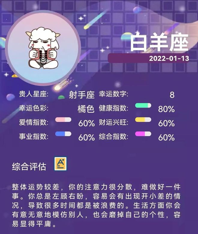 1月13什么星座 1月13什么星座女