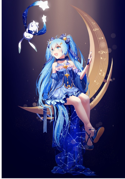 十二星座初音 十二星座初音未来的头头像图片