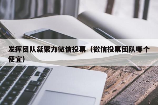 发挥团队凝聚力微信投票（微信投票团队哪个便宜）