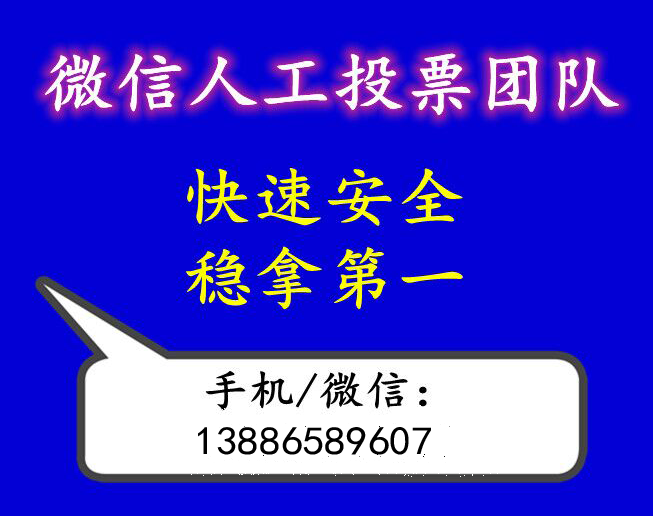 人工刷票器微信投票 wechat刷票器 人工