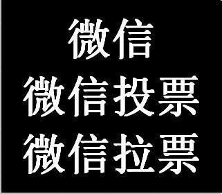 微信刷票人工投票拉票 有微信投票帮忙刷票的吗?