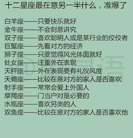 十二星座最污女生排名(12星座最污的星座排名)