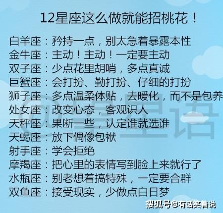 12星座的特点和缺点(12星座的特点和优点和缺点)