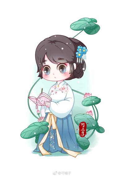 十二星座汉服萌图(十二星座超美头像汉服)