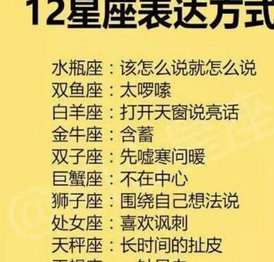 星座情商排行(12星座情商排行榜)