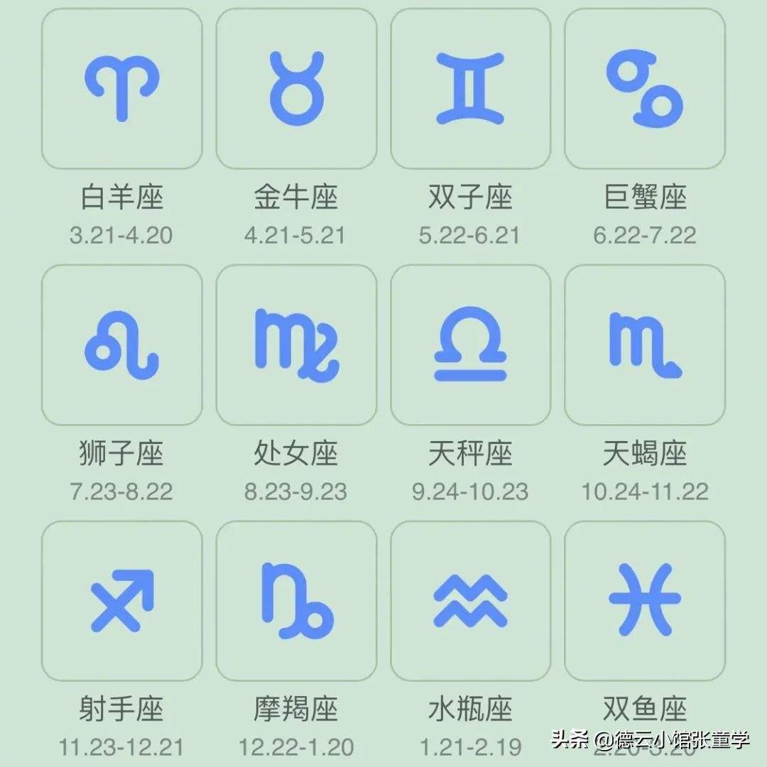 12星座出生日期(12星座出生日期 百度网盘)