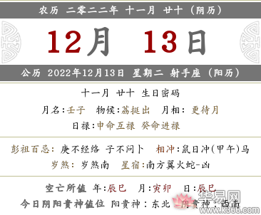 阴历12月13日是什么星座(阴历12月13日是哪个星座?)