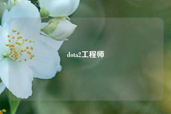 dota2工程师